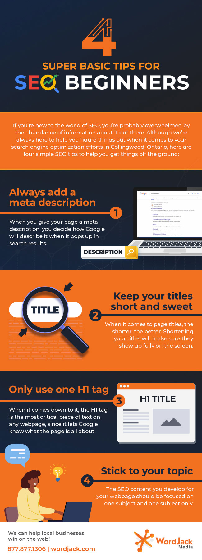 Four Super Basic Tips for SEO Beginners