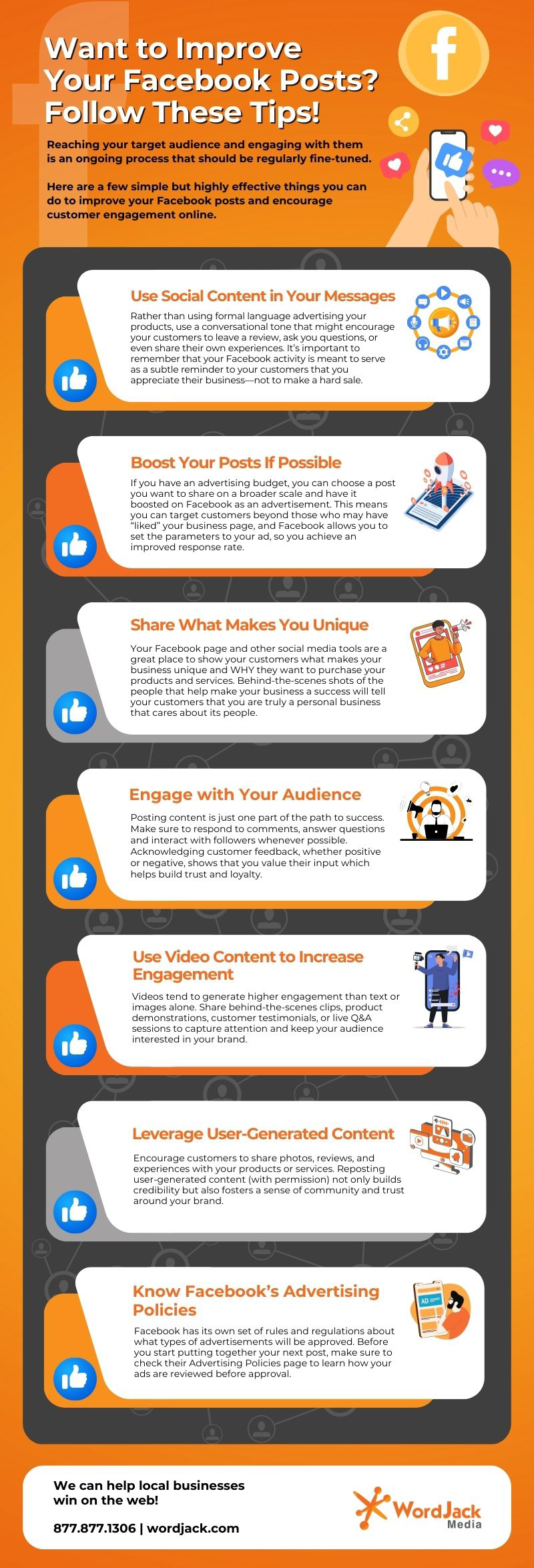 Want to Improve Your Facebook Posts? Follow These Dos & Don’ts [infographic]