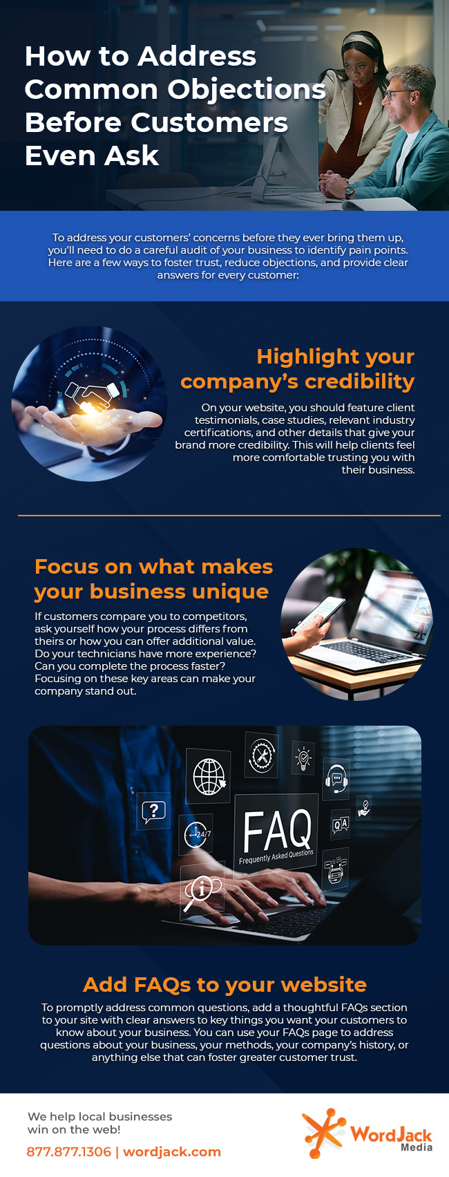 How to Address Common Objections Before Customers Even Ask [infographic]